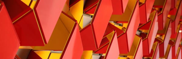 UCR- Stan Lims- Red Geometric Shapes